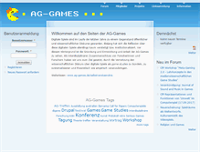 Tablet Screenshot of ag-games.de